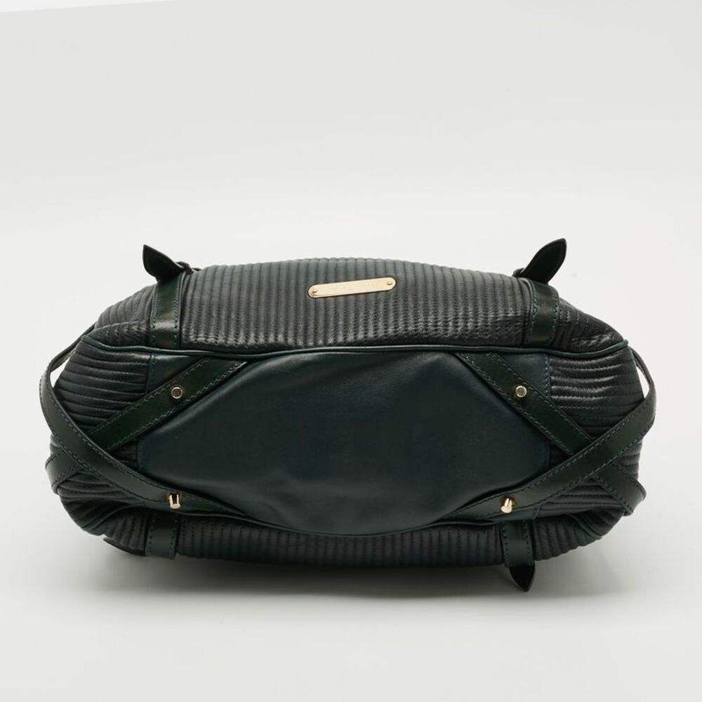 Burberry Belted Green Ombre Quilted Leather Tote - Picture 6 of 7